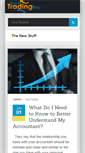 Mobile Screenshot of eachtradingday.com